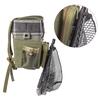 Fishing Landing Net Foldable Lightweight Net Nylon Mesh Fishing Brail Net Aluminum Alloy Frame Fishing Catching Releasing Nets
