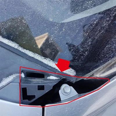 2 шт./компл. накладка на стеклоочиститель переднего стекла левая правая для Hyundai Ix35 Tucson 861532s000 861542s000 черные пластиковые сменные детали