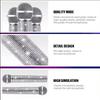 Bling Bling Microphone Decorative Sleeve Wireless Microphone Mic Handle Sleeve  For Disco