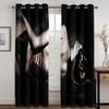 Сексуальная серия красоты, роскошные солнцезащитные шторы, 2 шт., украшение для гостиной, спальни, дома, крючок, дырокол