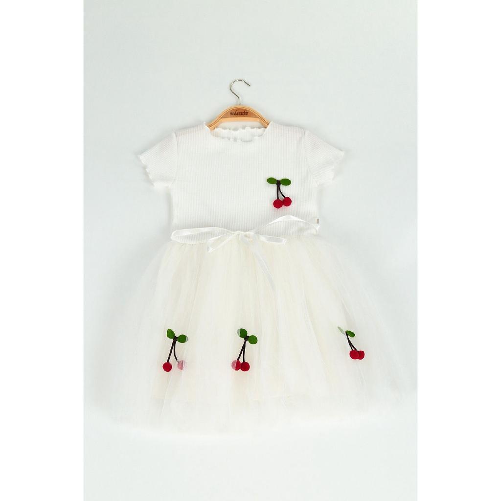 Платье-пачка вишневого цвета