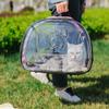 Cat Bag Portable Pet Cat Bag When Going Out Fully Transparent Book Bag Portable Space Cat Walking Bag for Cats