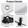 Halloween Garage Door Cover 7 x 16 ft, Skeleton Garage Banner Decor