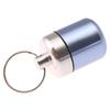 Premium Aluminum Waterproof Pill Box With Sealed Storage, Flat Head, And Keychain For Vitamins Medicine And Fish Oils
