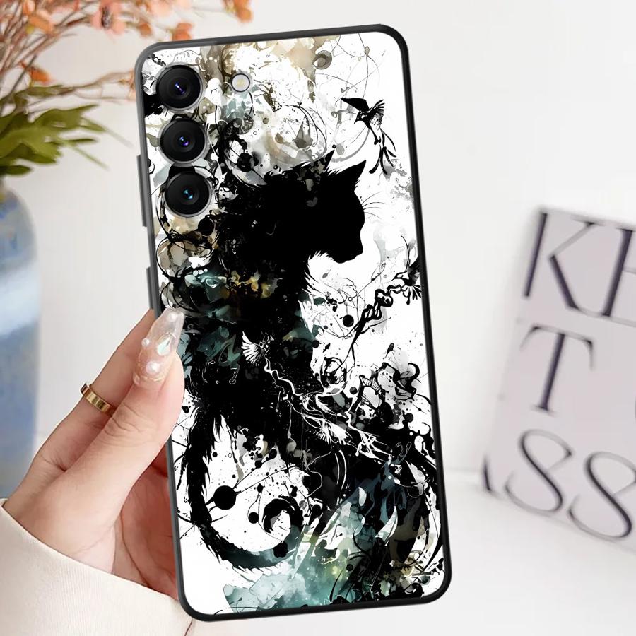Чехол для Samsung Galaxy A32 A25 A71 A24 A52 A36 A55 A41 A23 A53 A35 A26 A72 A73 A51 A22 Чехол для телефона Крутое Животное Тигр Лев Лошадь