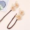 Гибкая заколка для волос с цветком, сплав, ленивые бигуди для волос, модная прическа-пружинка для женщин и девочек