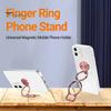 Finger Ring Phone Stand Strong Loading Capacity Adjustable Universal Magnetic Mobile Phone Holder Stand Grip Bottle Opener for Outdoor