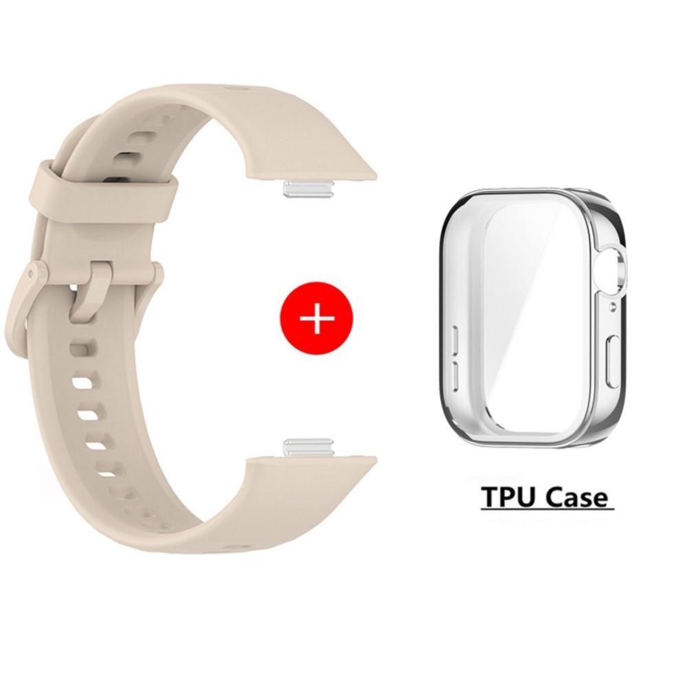 Sport Silicone Band+Case For Huawei Watch Fit 3 Strap Smartwatch Accessories Replacement Correas Bracelet for Huawei Watch fit3