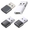 USB-штекер на Type-C-гнездо OTG-конвертер USB на USB C адаптер для 15 14 13 12 мобильного телефона Передача данных Зарядка Конвертер