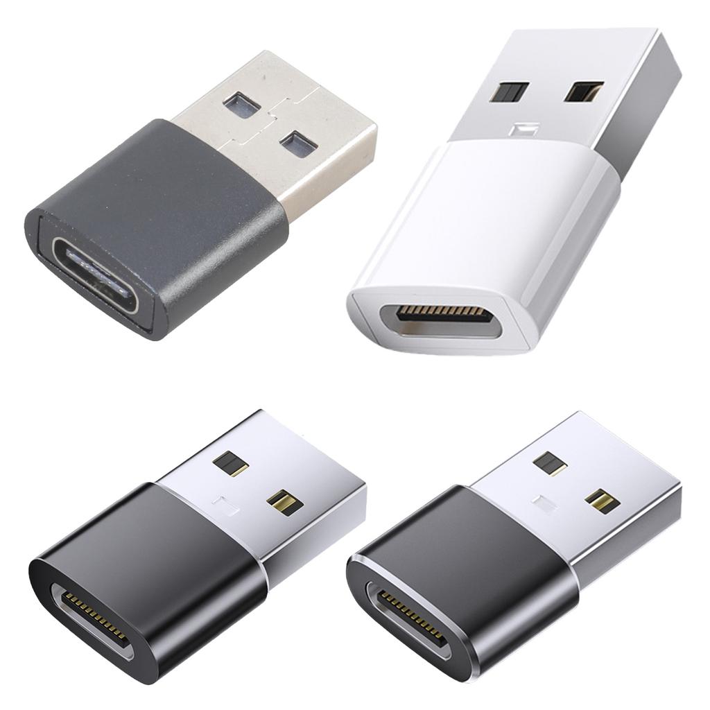 USB-штекер на Type-C-гнездо OTG-конвертер USB на USB C адаптер для 15 14 13 12 мобильного телефона Передача данных Зарядка Конвертер