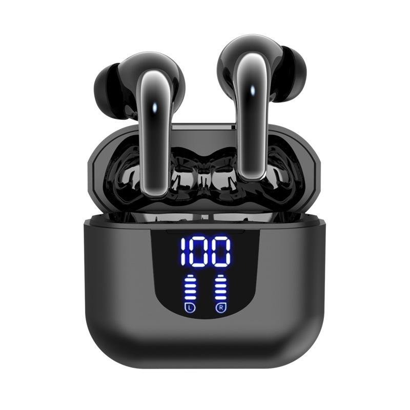 E-Sports Game Noise Reduction Digital Display 5.4 Bluetooth Headset Wireless In-Ear Sports High Sound Quality Long Battery Life Low Latency HD Call