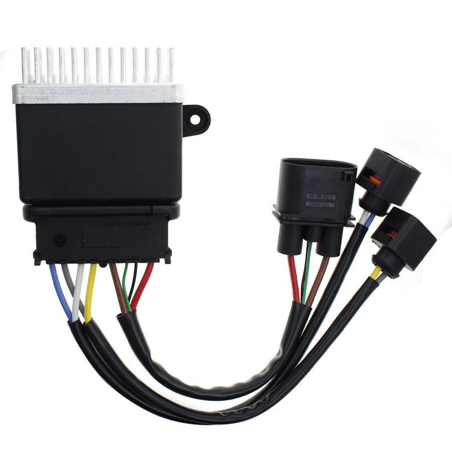 Новый модуль управления вентилятором охлаждения двигателя Высококачественная замена #8K0959501G 1 шт.