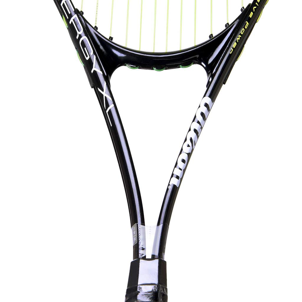 Wilson Rigid Tennis Racket For Beginners ENERGY XL Grip Size 2 YELLOW WRT311600 Wilson [Gut Tensioned]