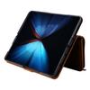For Samsung Z Fold 4 mobile phone leather case retro matte insert card zipper wallet folding mobile phone case