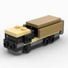 Building Block Ambulance Express Transporter Truck School Bus Flat Trailer Assembled Model Compatible