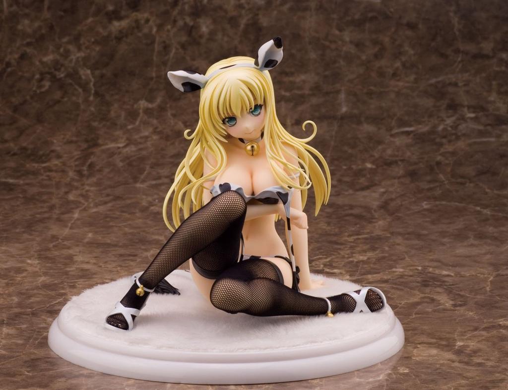 Купальник Sena Kashiwazaki с принтом коровьей шкуры Вер. (ПВХ предраскрашенная готовая фигурка масштаба 1/6)