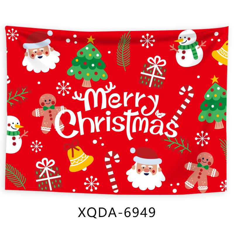 Amazon Домашний гобелен Рождественская елка Пляжное полотенце Сидящее одеяло Пляжное полотенце Холст