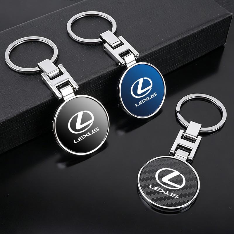 Mirror Surface Car Keychain Keyring Anti-Loss Holder for Lexus ES300 RX330 RX300 GS300 IS250 IS200 CT200h IS300 NX RX LX GX GS IT8