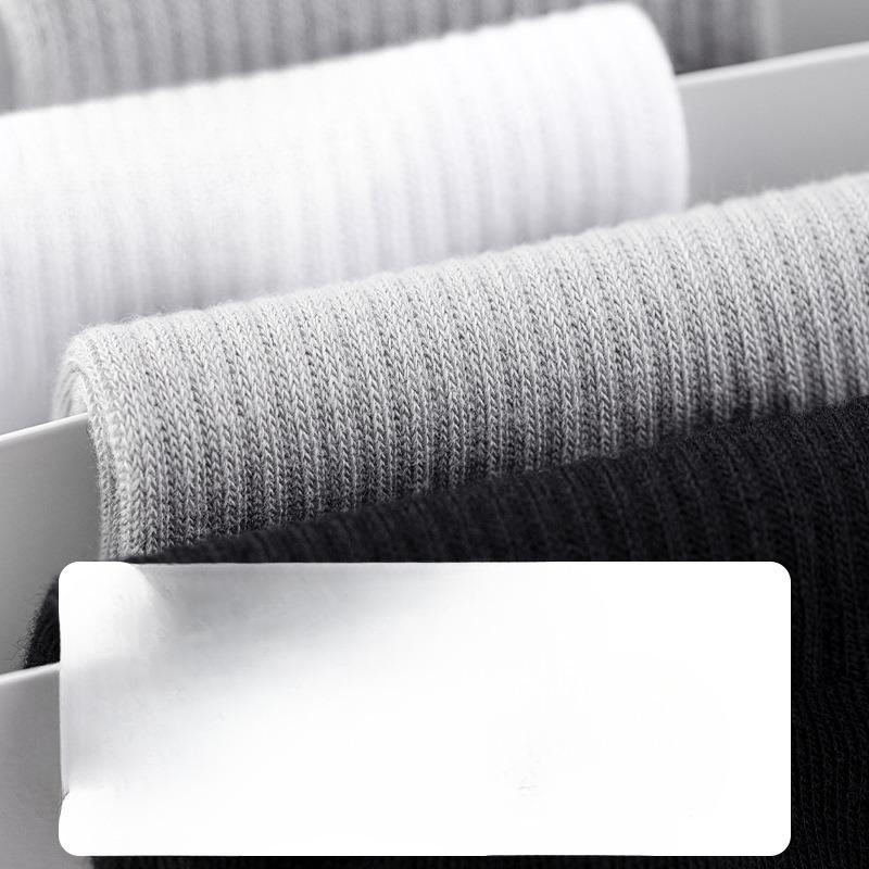 Летние тонкие хлопковые носки для мужчин, антибактериальные, дезодорирующие, влагоотводящие, белые хлопковые носки для мужских видов спорта и бега