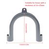 Universal U Shape Drain Outlet Hose Guide Assembly Fit Drain Hose Washing Machine Dishwashers Hose Clip Hose Holder Bracket