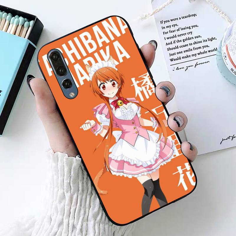 Anime Girl Phone Case for Huawei P30 40 20 10 8 9 lite pro plus Psmart2019