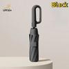 Automatic Folding Umbrella with Buckle Handle Uv Protection Umbrellas Waterproof Windproof Dual Use of Rain and Light Rain Gear