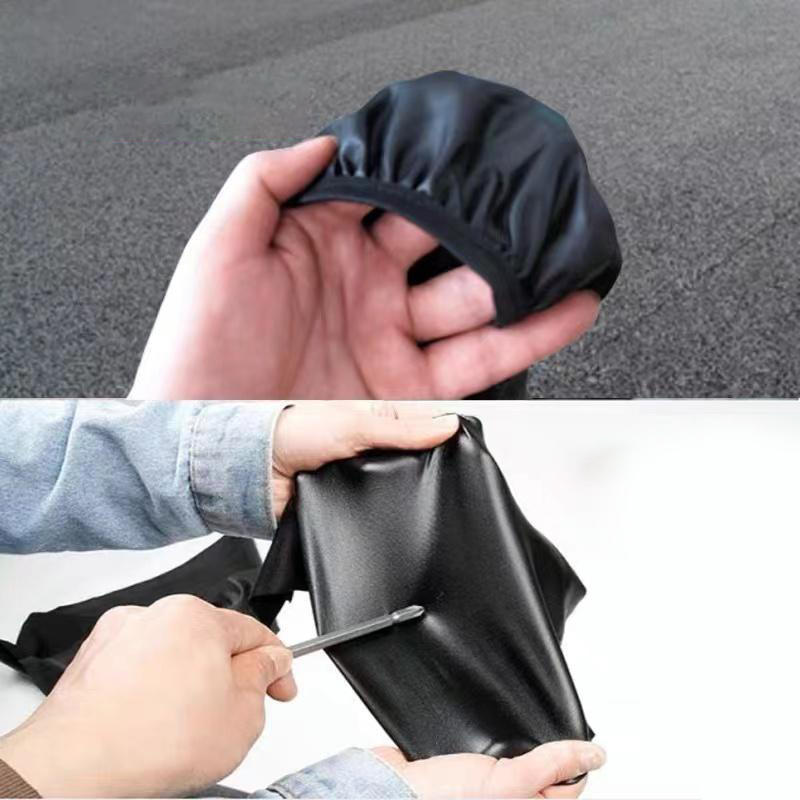 Универсальный черный чехол на подушку сиденья мотоцикла, устойчивый к солнцу, водонепроницаемый, всесезонный, универсальный чехол для сиденья