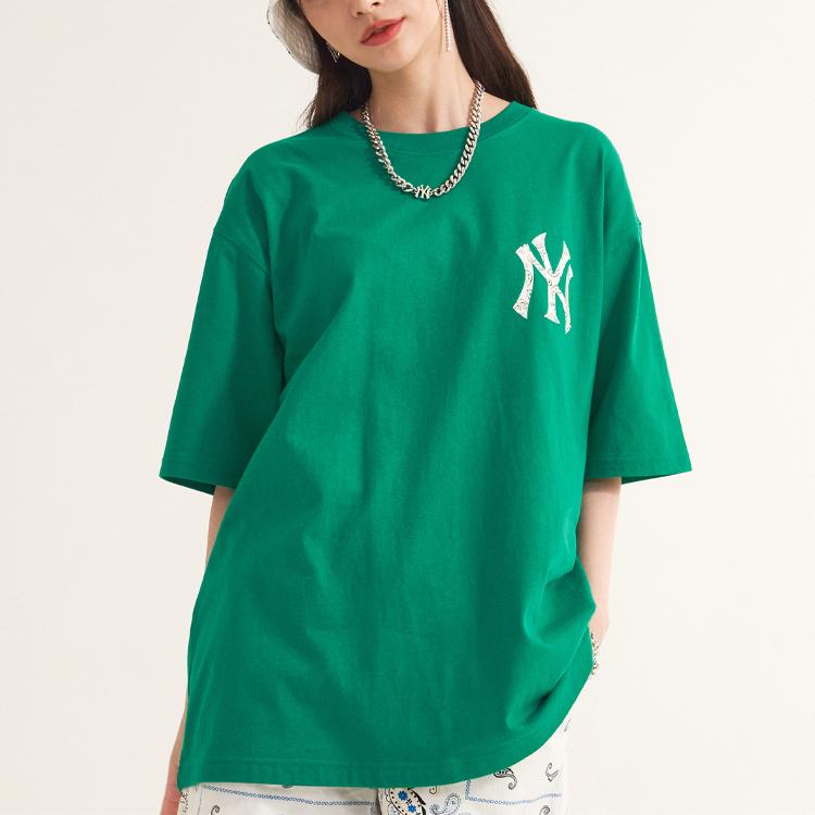 New MLB New York Yankees SS22 T Shirt Unisex Green 3ATS53023-50GNS