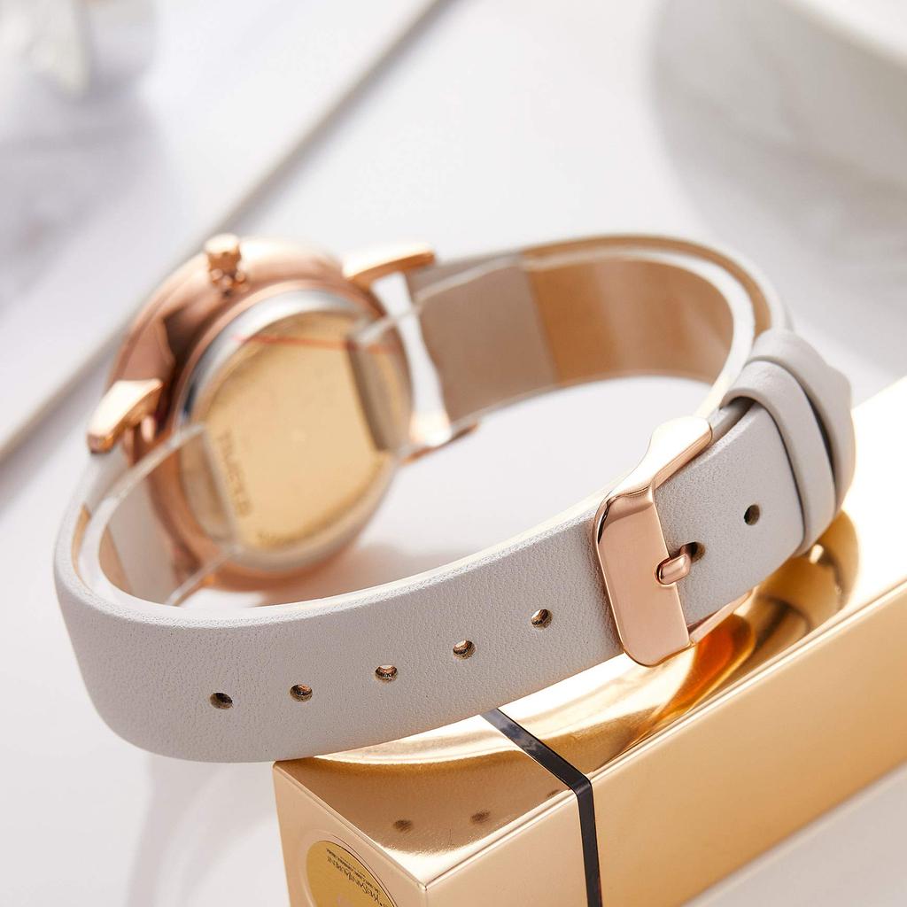 Женские часы SURVAN WatchDesigner Business серые, водонепроницаемые, на батарейке, простые, стильные, аналоговые, милые, роскошные, часы,