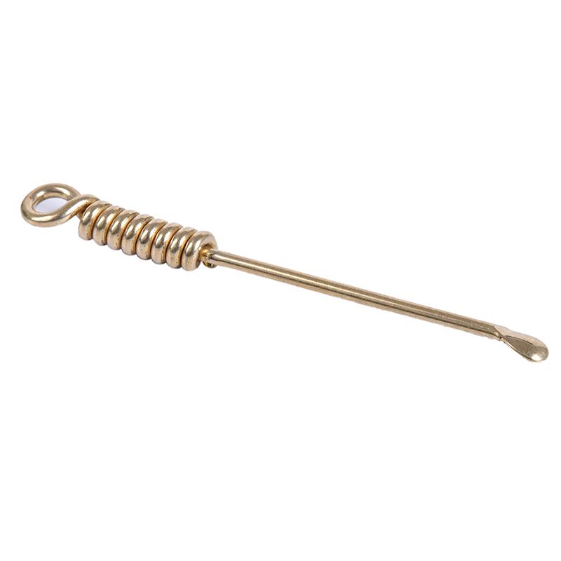 Ушной выбор для удаления ушной серы, винтажные латунные обнаженные женские брелки, креативный дизайн