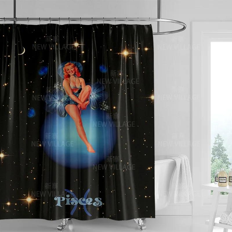 Абстрактная геометрическая граффити шторка для душа скандинавский минимализм водонепроницаемая тканевая занавеска для ванной шторка для душа 180x200