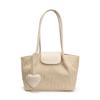 Straw bag women's 2025 new seaside woven handbag niche crossbody bag versatile tote bag is popular this year