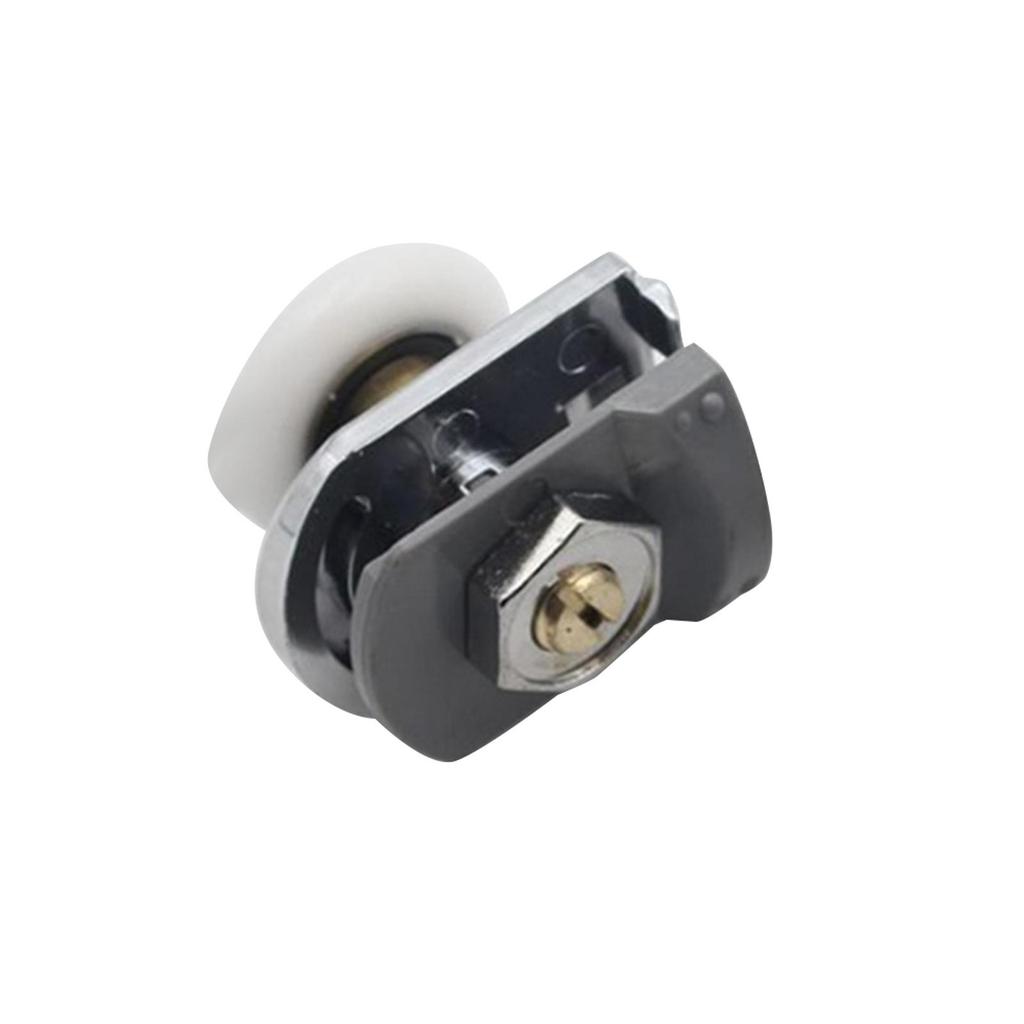 DIY Replacement Shower Rollers Zinc Alloy Single Wheel Pulleys Sliding Glass Door Accessories for Bathroom