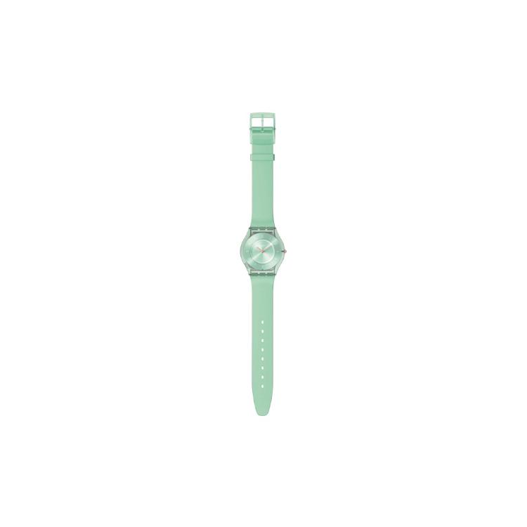 Swatch Унисекс 34 мм Зеленые часы SS08L100 SS08L100