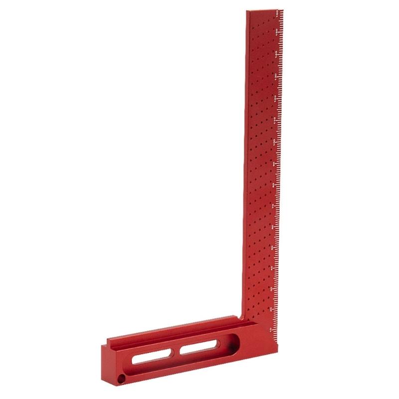 Т-образная линейка, Т-образная линейка для точной маркировки, Прецизионные инструменты для деревообработки Т-образный квадрат, Калибры для позиционирования разметки,(6inch)