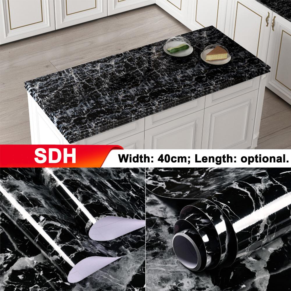 29 Styles Marble Wallpaper Home Decor Films PVC Waterproof Stickers Self-adhesive Doors Cabinet Modern Furnitures Wall Decoration