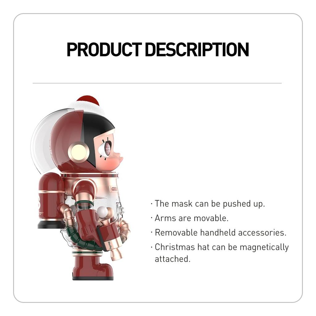 Коллекция POP MART MEGA SPACE MOLLY Рождество 2024 400%