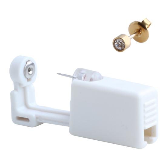 1 комплект, серьги-гвоздики для пирсинга ушей, одноразовые портативные устройства для пирсинга без боли, быстрое устройство для пирсинга для повседневной жизни