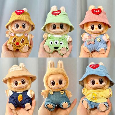 Оригинальная серия Labubu Monster Have A Seat второго поколения, милая кукольная одежда, игрушки, украшения, только одежда, милая кукольная игрушка в подарок