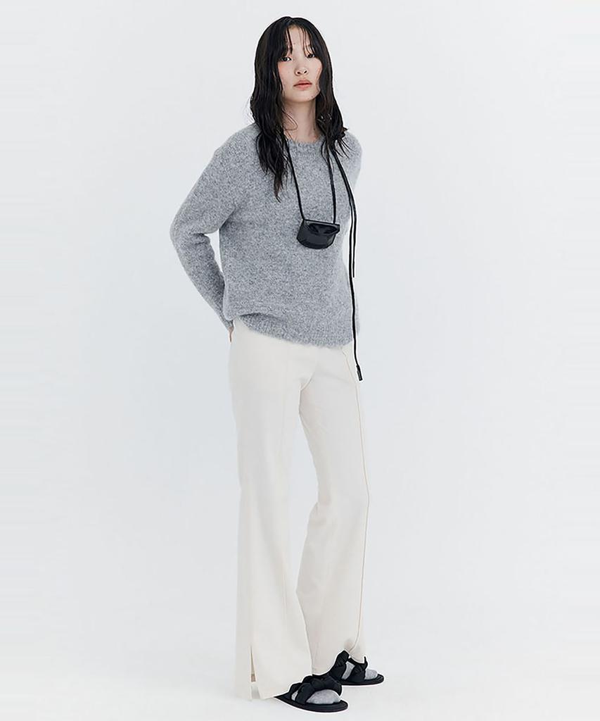 WNDERKAMMER Corduroy Semi-Bootcut Pants_Ivory