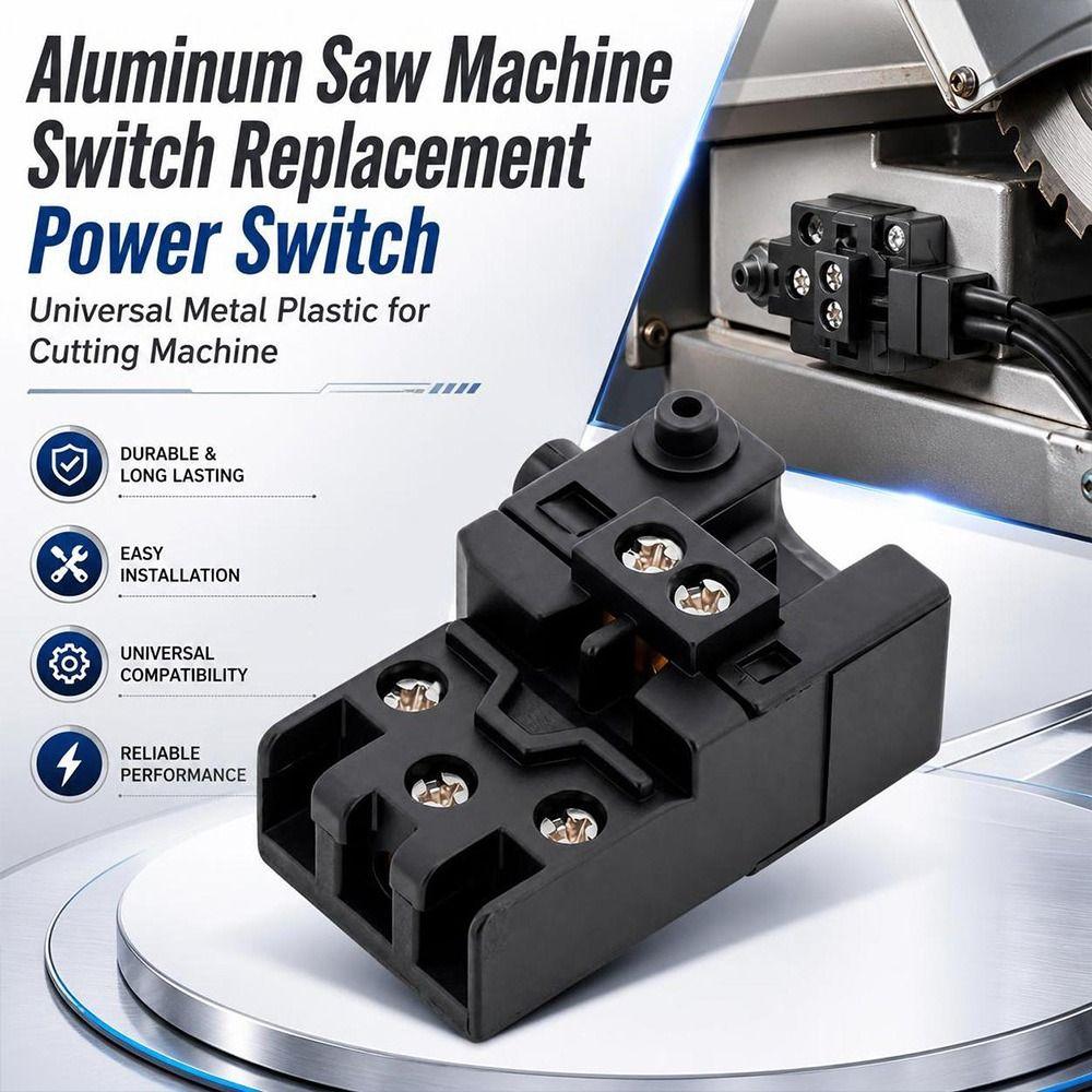 Replacement Part Saw Machine Switch Plastic Power Switch Cutting Machine Accessories