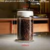 Transparent High Borosilicate Glass Vacuum Sealed Jar Multi Specification Household Storage Jar One Click Moisture Proof Storage