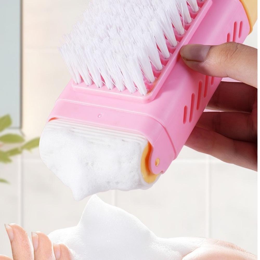 with Brush Soap Box 3in1 Rubbing Foam Box New Drain Soap Storage Boxes Soap Storage Tool