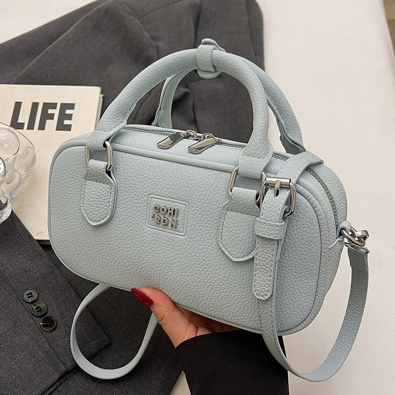 Новая нишевая портативная сумка для боулинга с узором личи, высококлассная темпераментная универсальная сумка-мессенджер для женщин