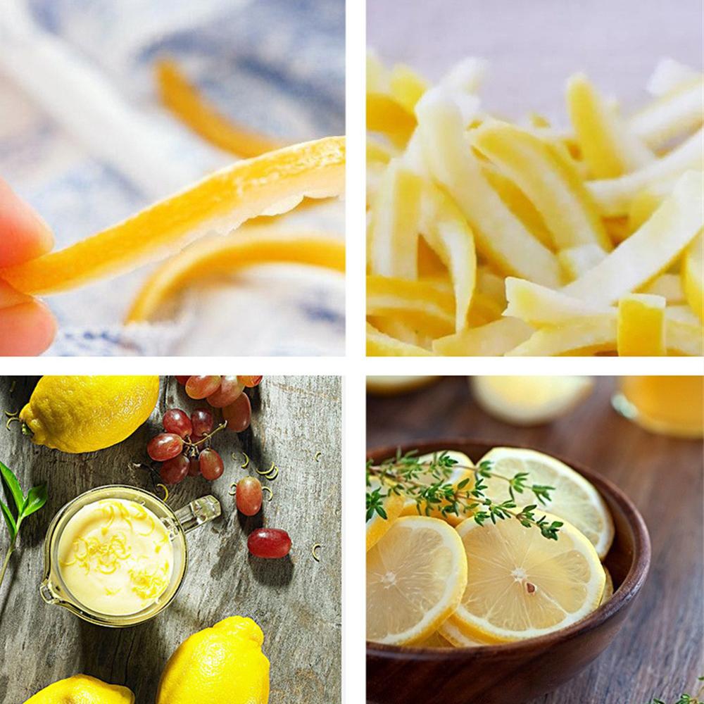 Сталь из нержавеющей стали, овощечистка, овощечистка, лимонная цедра, измельчитель, деревянная ручка, слайсер, жульен, сливочное масло, кухонные гаджеты, инструменты