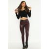 High Waist Black Summer Leather Leggings / Skinny WomenS Pants / Faux Leather Leggings / Eco Leather Pants / S-M-L-XL-2XL-3XL-4XL-5XL Size