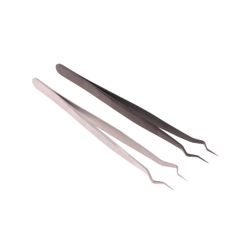 Разработанный прецизионный изоляционный пинцет для наращивания ресниц Стратегический угол открытия челюстей Разделитель пинцетов для наращивания ресниц