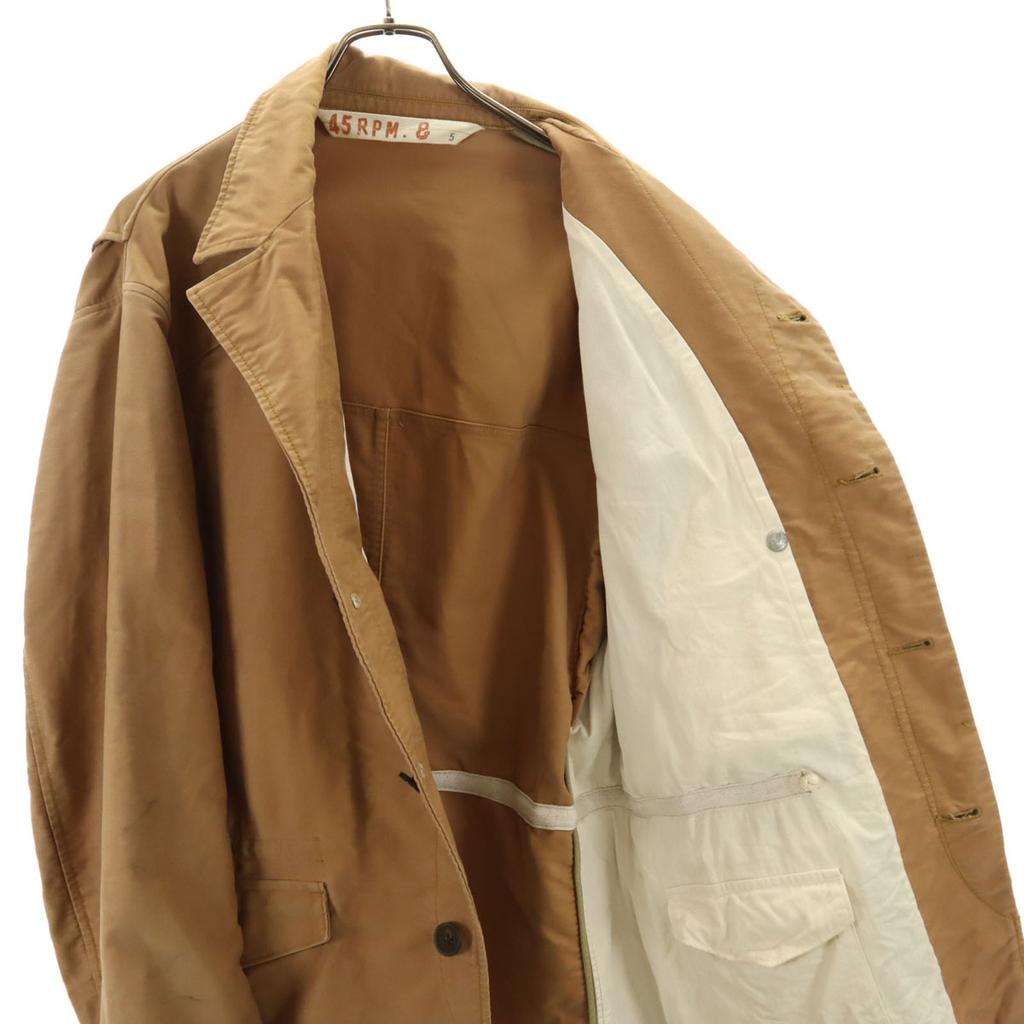 45R 45rpm сделано в Японии Полевая куртка 5 бежевая Мужская Б/У