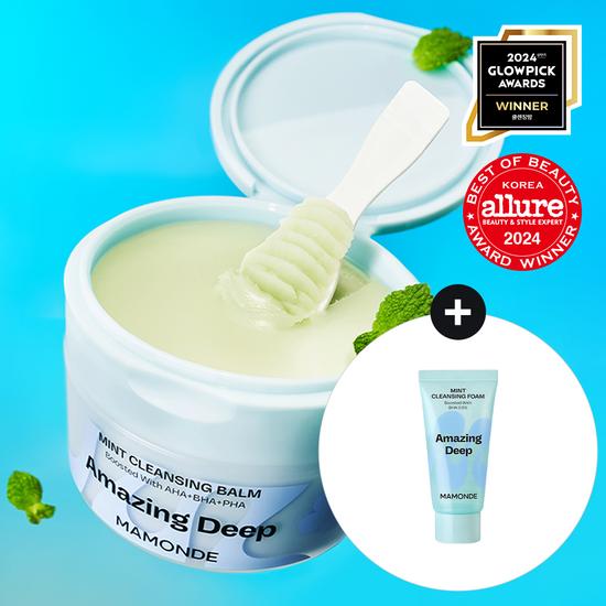 Mamonde Удивительный очищающий бальзам Deep Mint 90 мл Специальный (2 типа)