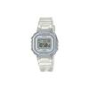 Casio Серия Vintage L Цифровые Модные Минималистичные Классические Кварцевый Механизм Ремешок из Смолы Часы Женские Белые LA-20WHS-7A